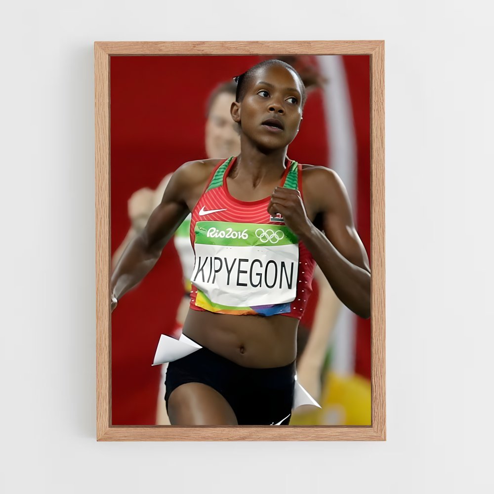 Poster Sprint Élégant – affiche Athlétisme (vue 4)